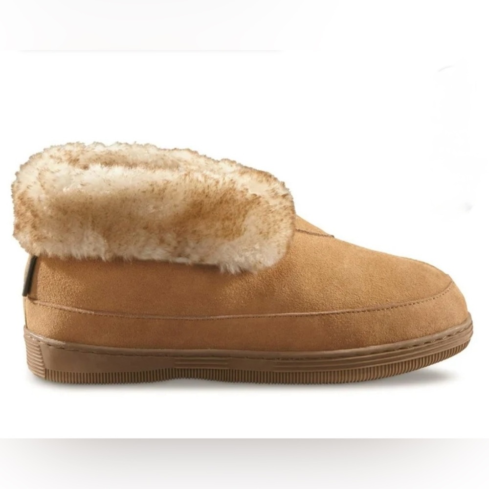 Guide Gear Men’s Roll Bootie Slippers Chestnut Size 8